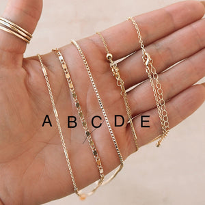14k Gold-Filled Chain Collection