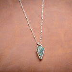 Load image into Gallery viewer, Turquoise Teardrop Necklace

