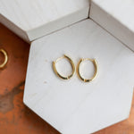 Load image into Gallery viewer, Athena Huggies (Squared Oval Huggies)
