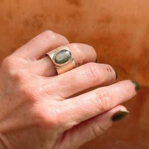 Bronze Labradorite Ring