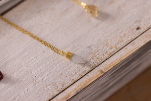 Gemstone Nugget Necklace