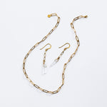 Load image into Gallery viewer, 14k Gold Fill Quartz Dangles
