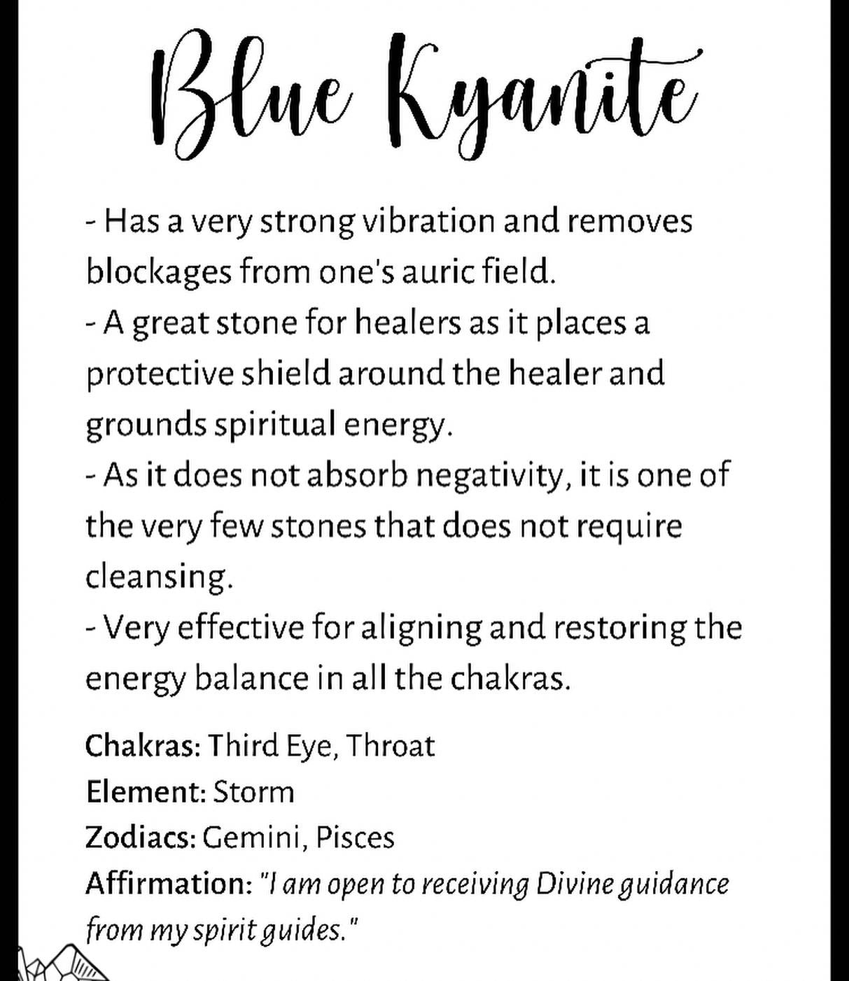 Mystic Kyanite