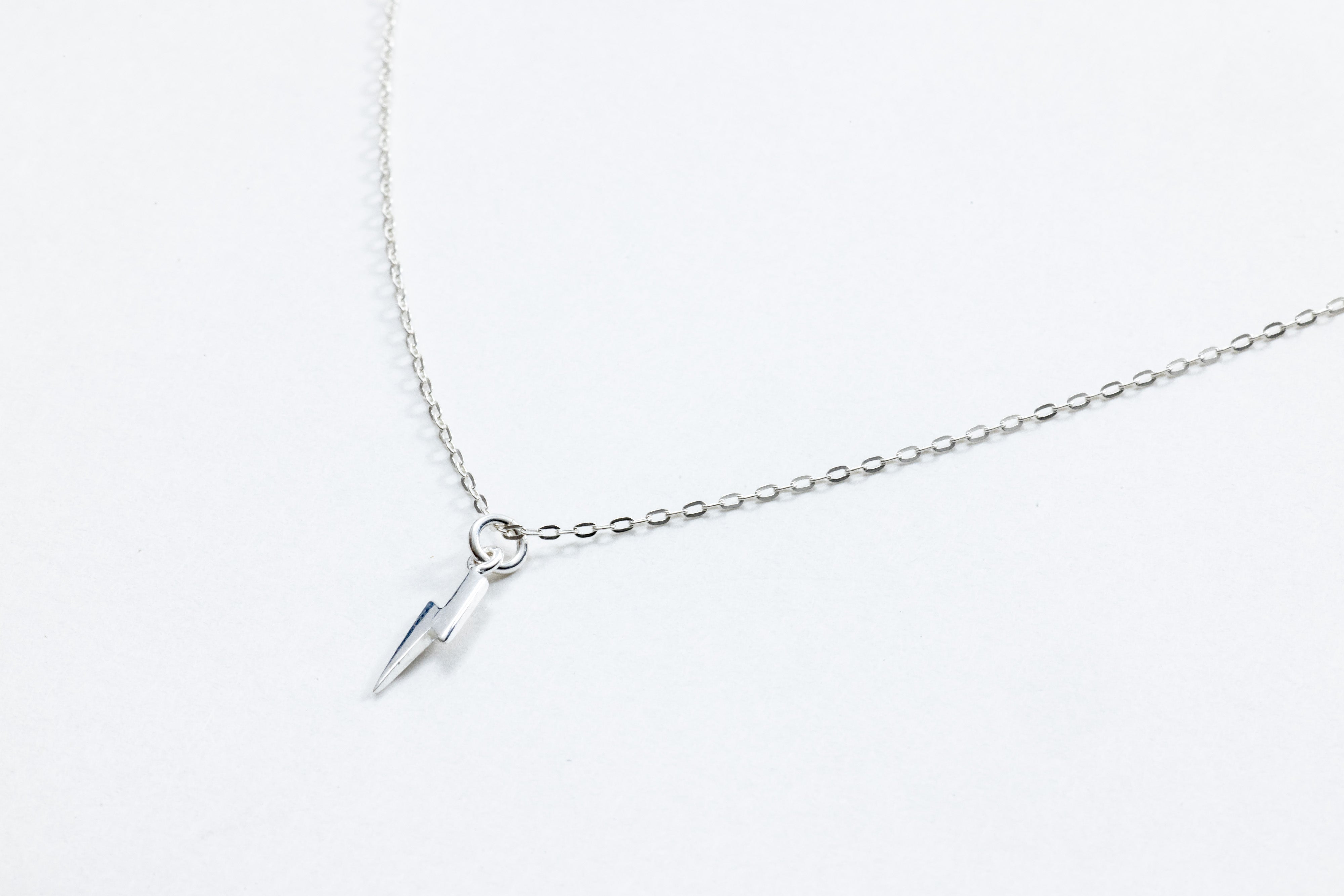 Sterling Silver Lightning Bolt