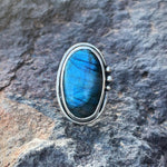 Load image into Gallery viewer, Large Blue Flash Labradorite
